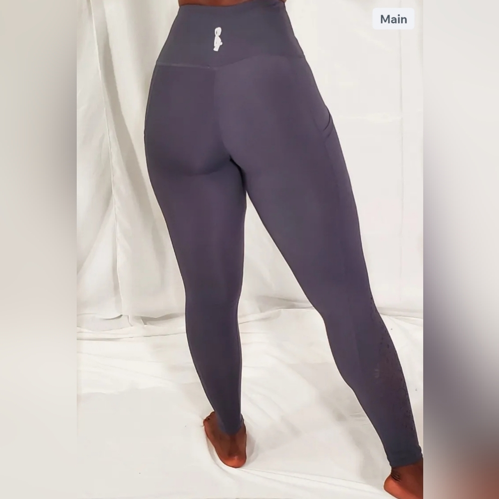 Womens full length leggings  with side pockets